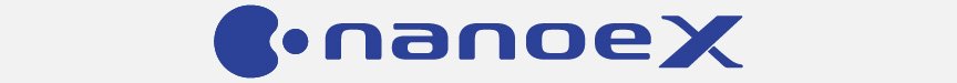 ナノイーXのロゴです