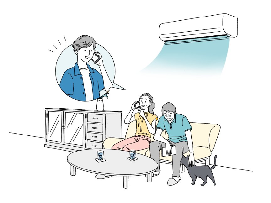 高齢者におすすめしたい エアコンを使った熱中症対策の画像です