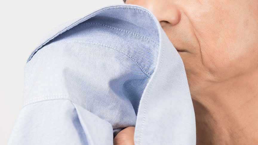 加齢臭のイメージ画像です。