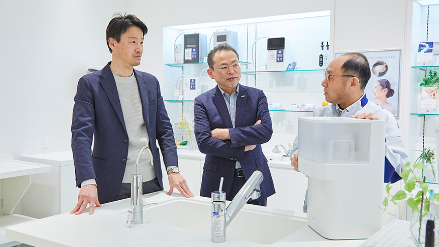水道水で、豊かな暮らしを創造する。