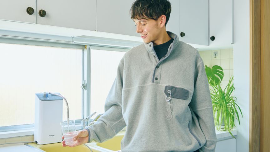 ハリー杉山さんが語る 〝水の質〞へのこだわり