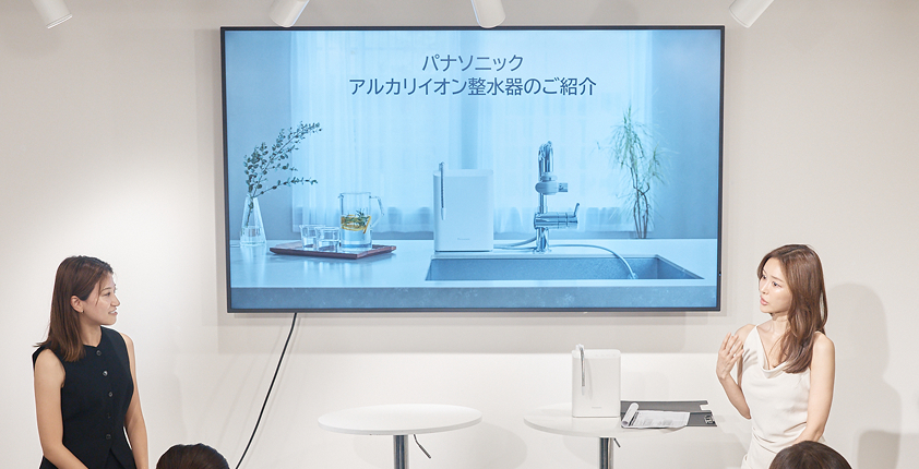 画像：パナソニック林と加治さん