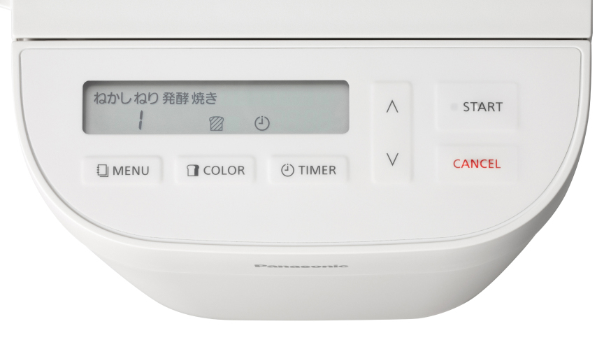 写真：ホームベーカリー 操作部