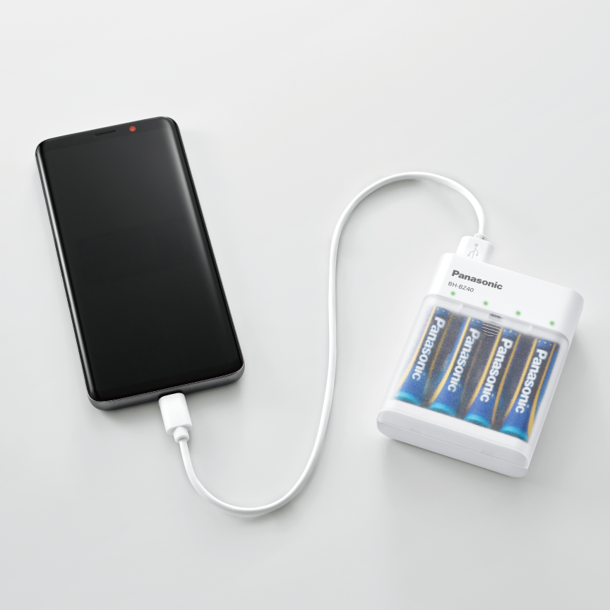 乾電池式モバイルバッテリーへのリンク
