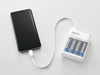 乾電池式モバイルバッテリーの比較表を見る