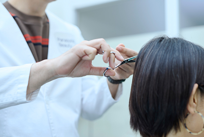 追風さんの手元のアップ