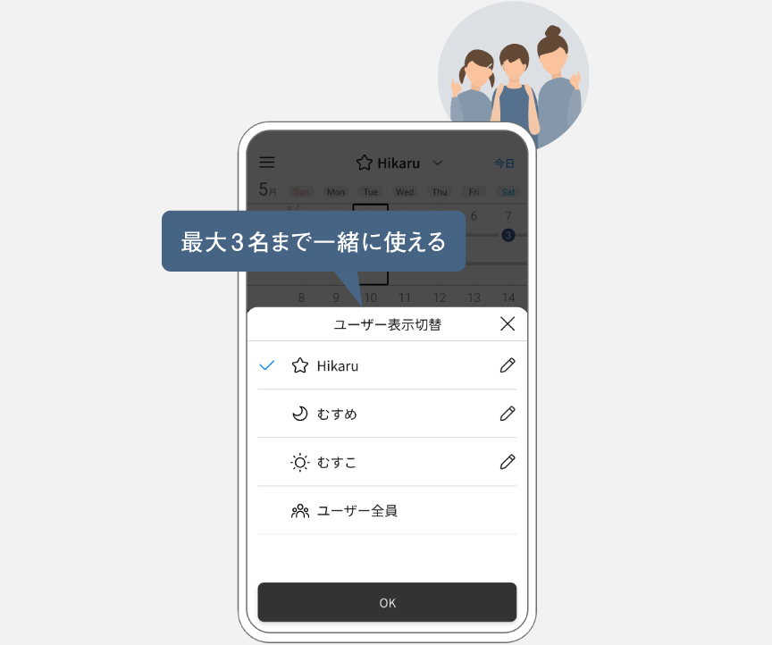 アプリ画面の説明