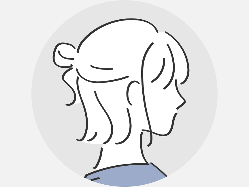 イラスト：女性アイコン