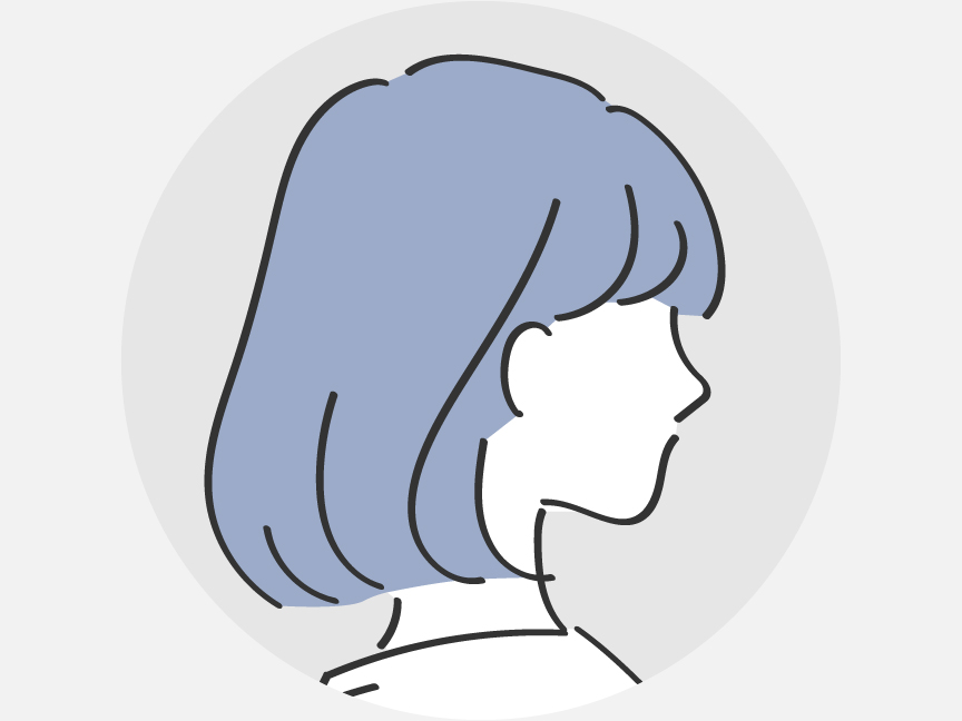 イラスト：女性アイコン