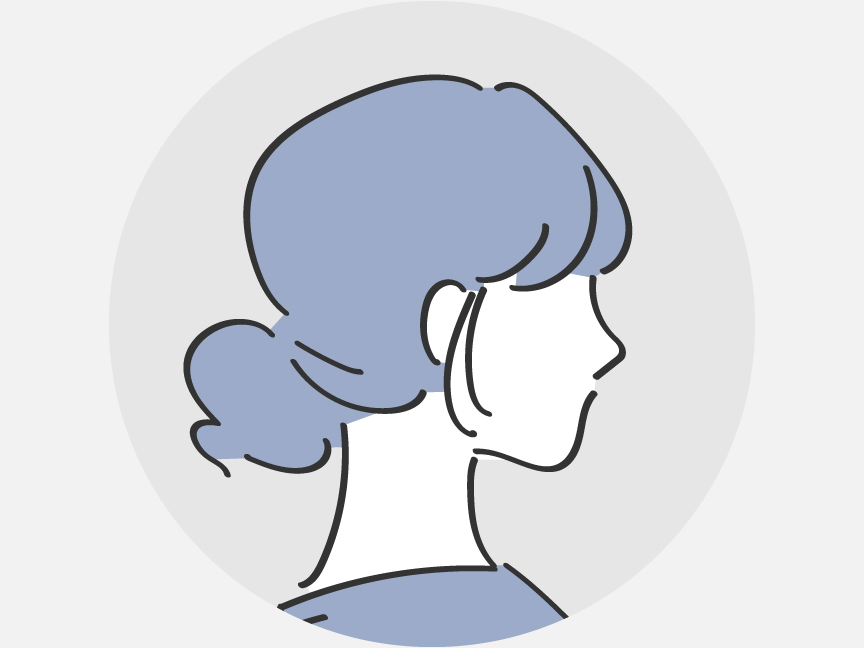 イラスト：女性アイコン