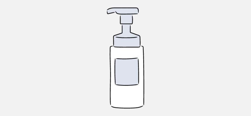 イラスト：デリケートゾーン用のソープ