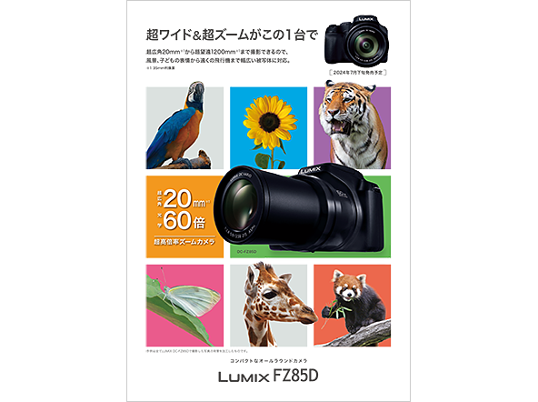 LUMIX FZ85Dパブチラシ
