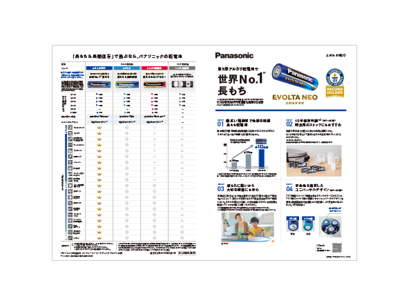 26 電池・電池応用品ラインアップ