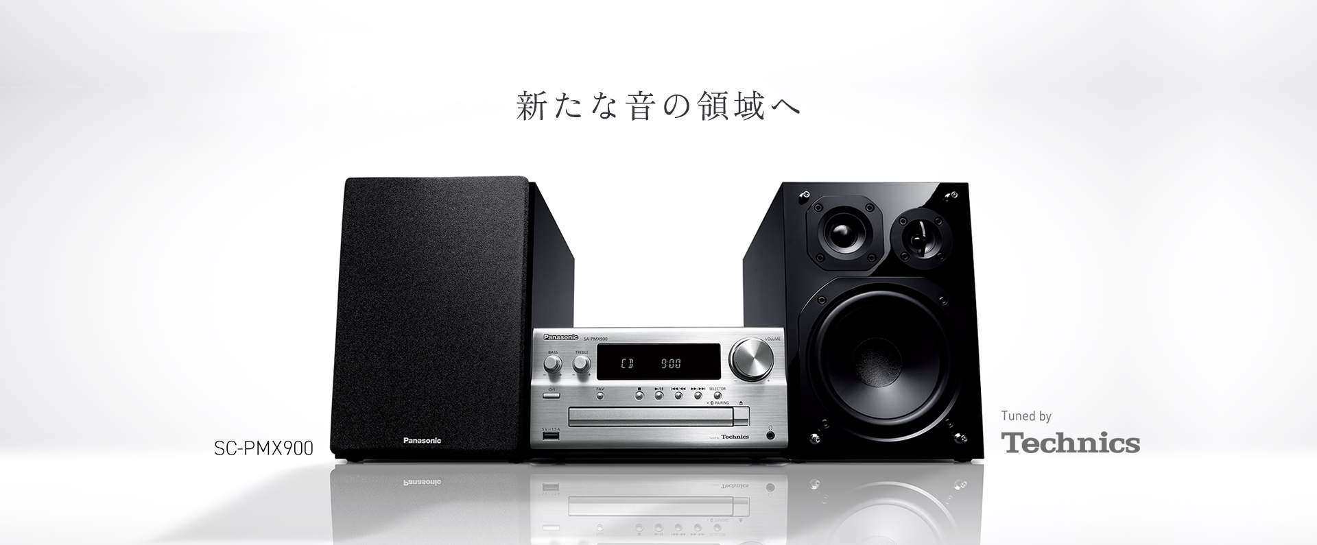 新たな音の領域へ　SC-PMX900誕生。