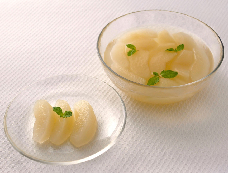 写真：千葉ご当地 梨のコンポート