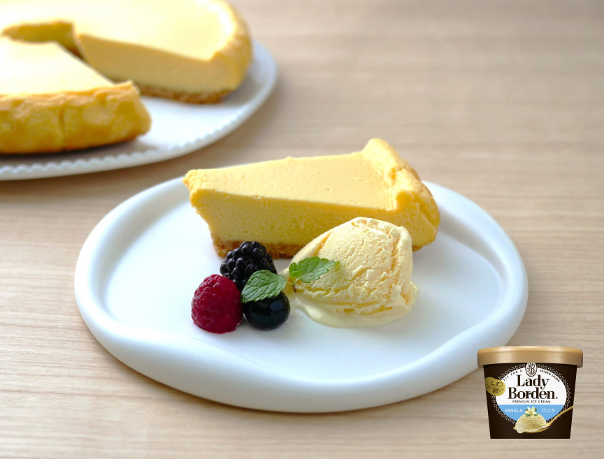 写真：【株式会社ロッテ監修】 レディーボーデンのバニラチーズケーキ