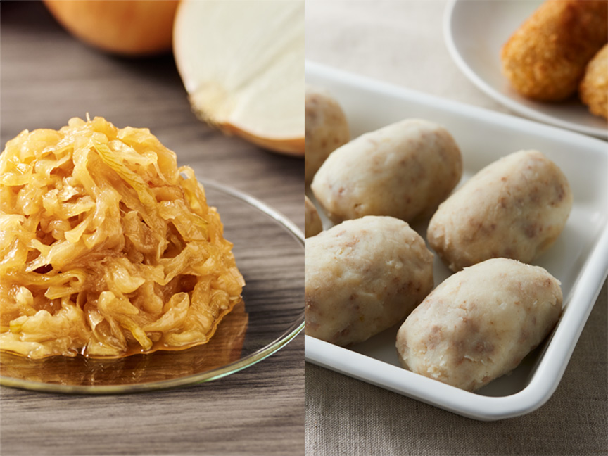 ビーフシチューが入った内なべ