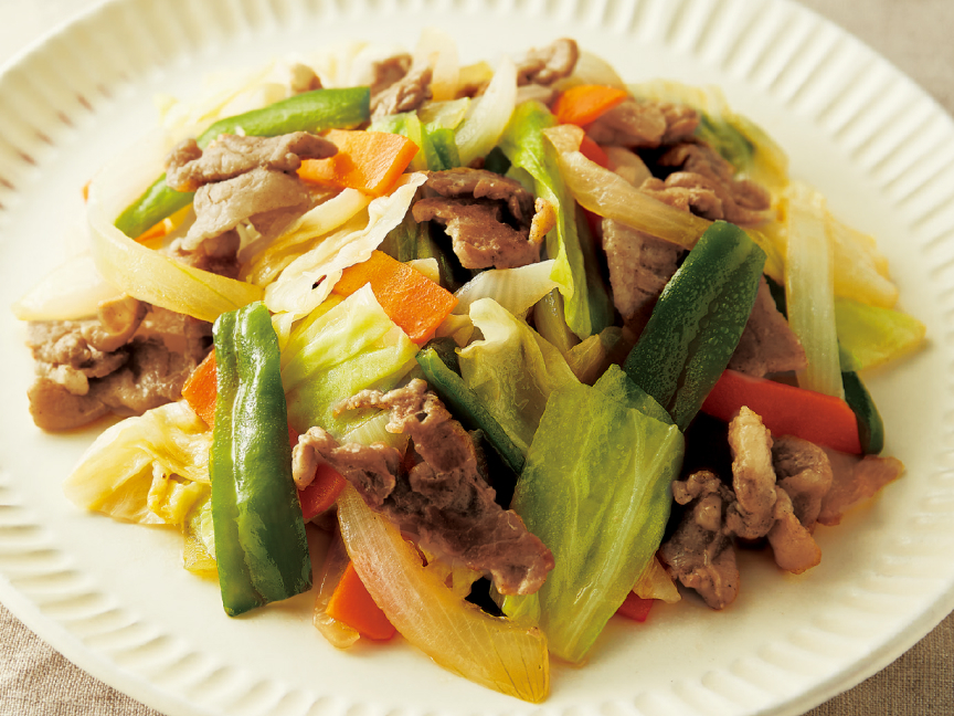 写真：肉野菜炒め