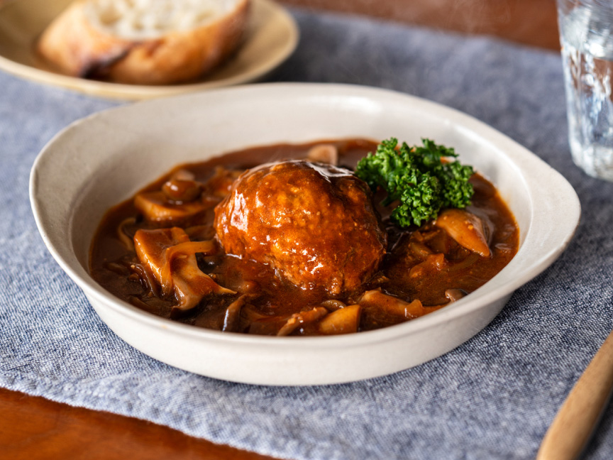 冷凍煮込みハンバーグ