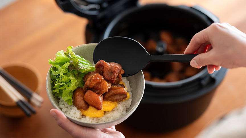 毎日の献立から、本格的なごちそうまで。オートクッカーならおまかせで