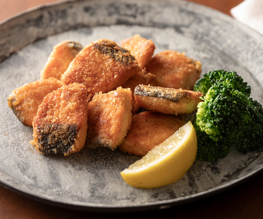 写真：さけフライ