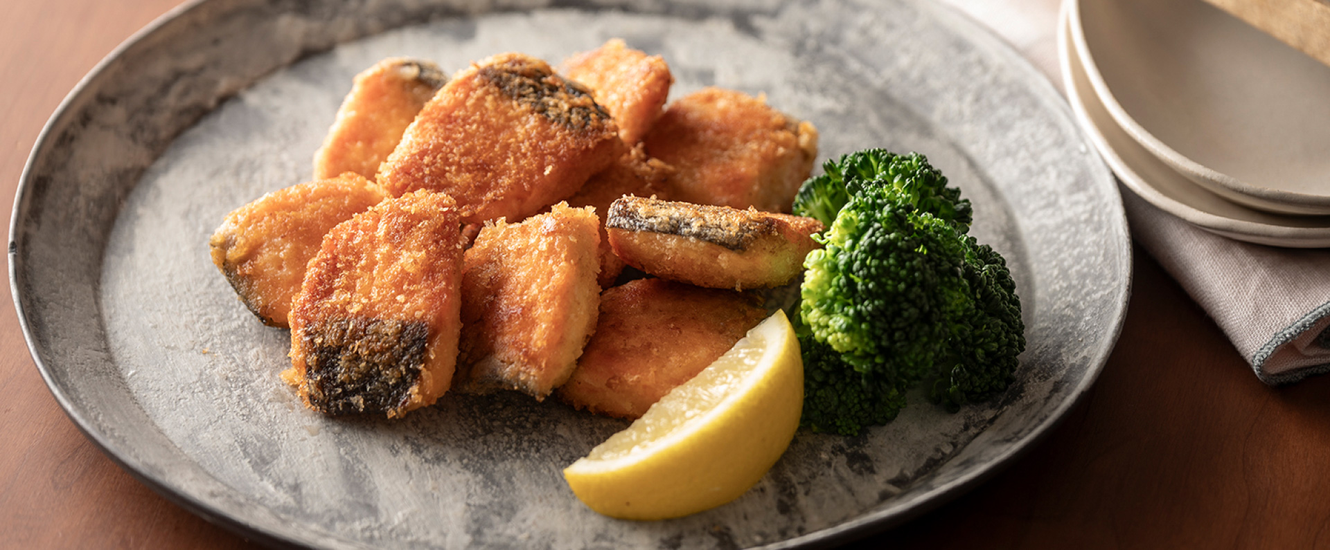 写真：さけフライ