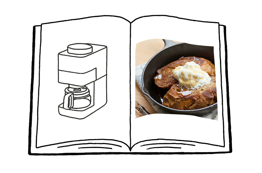 コーヒーメーカーレシピ一覧