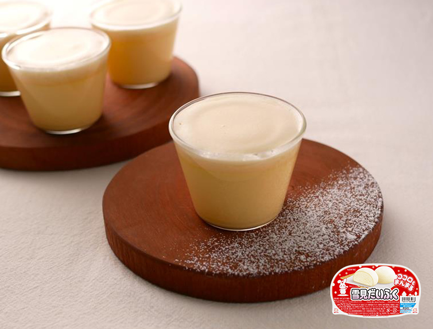 【株式会社ロッテ監修】雪見だいふくのもちもちプリン