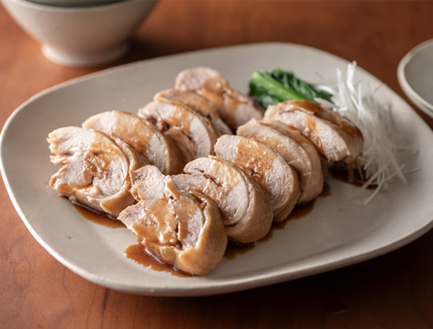 冷凍鶏肉のしっとりチャーシュー