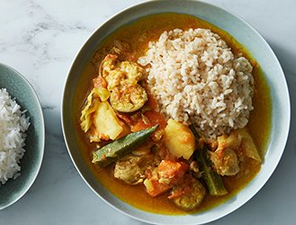 野菜たっぷりのトマトカレー