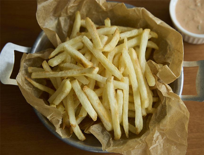 フライドポテト＆サウザンアイランドソース