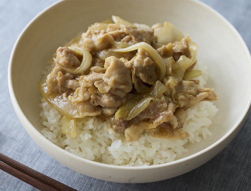 とろとろジンジャーポークごはん