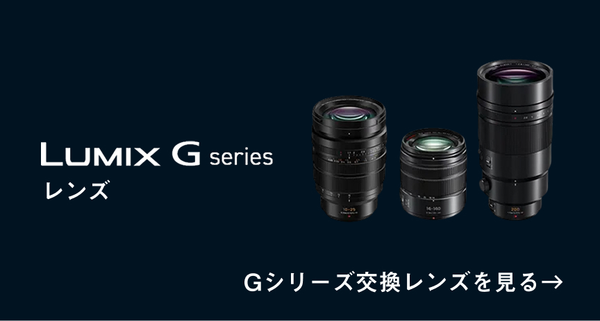 Gシリーズ 交換レンズ