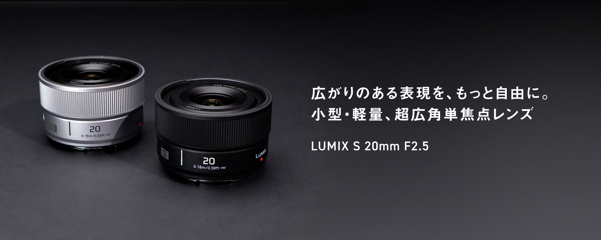 LUMIX S 20mm F2.5