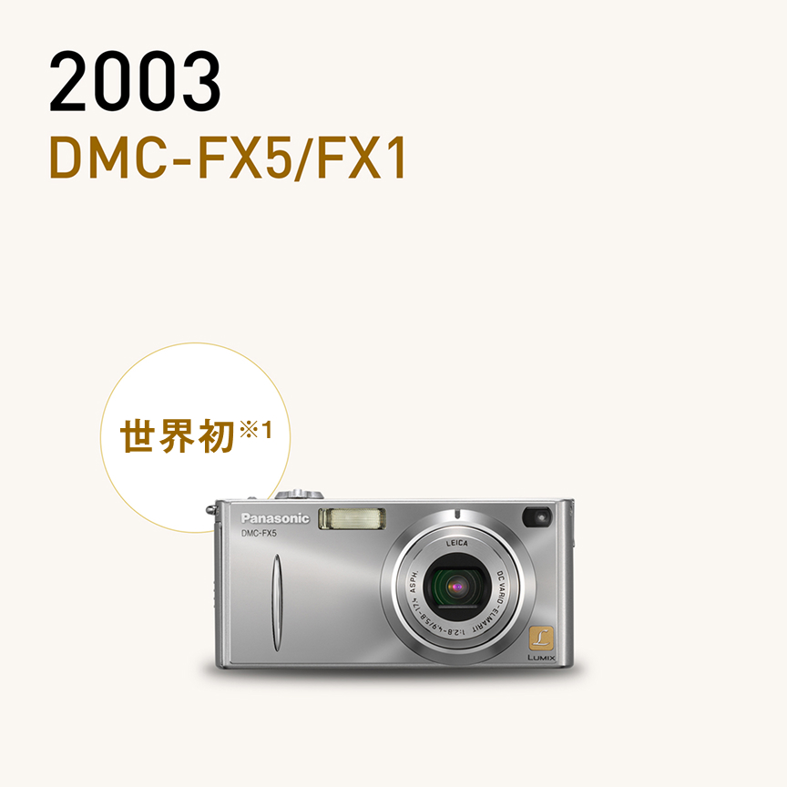 画像：2003 DMC-FX5/FX1