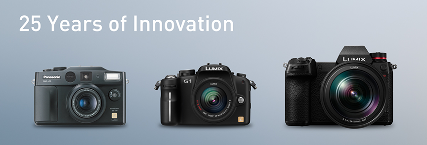 25 Years of Innovation by LUMIX