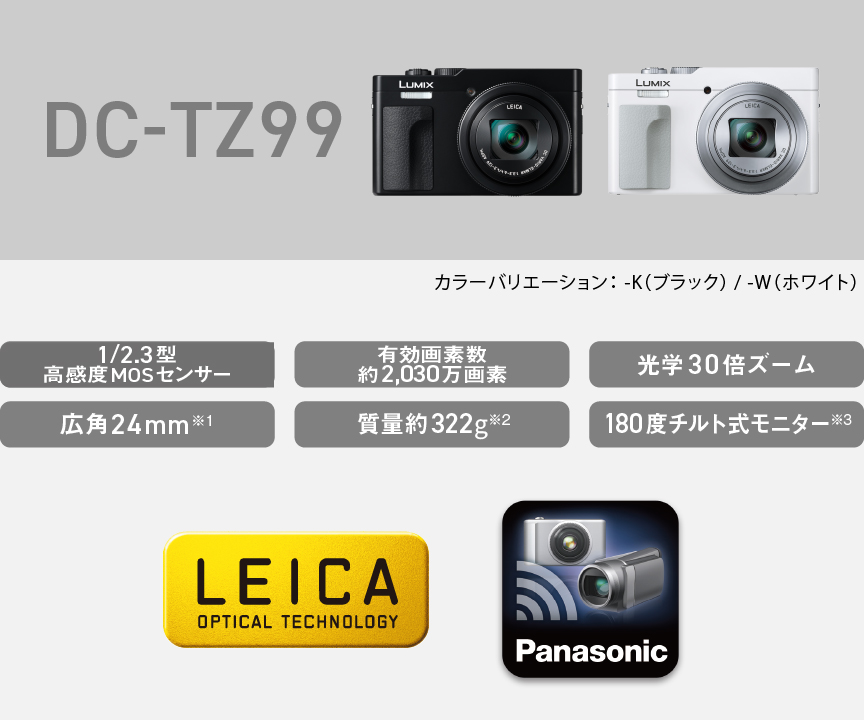 DC-TZ99スペック