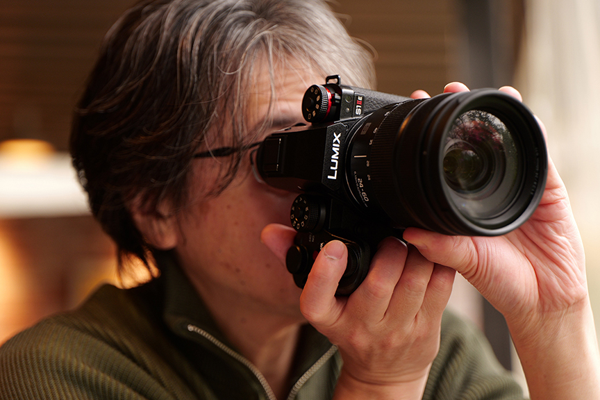 画像：カメラと一体となれるデザイン