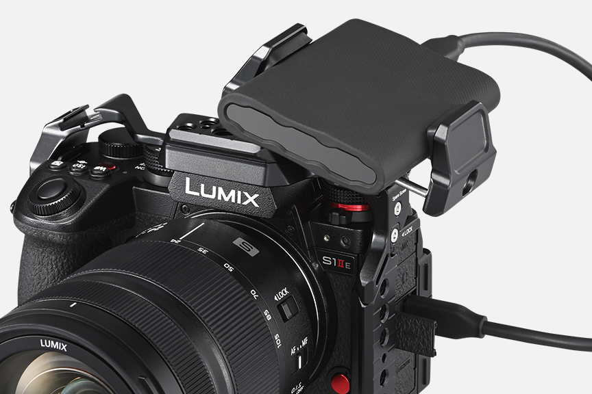 画像：外付けSSD記録