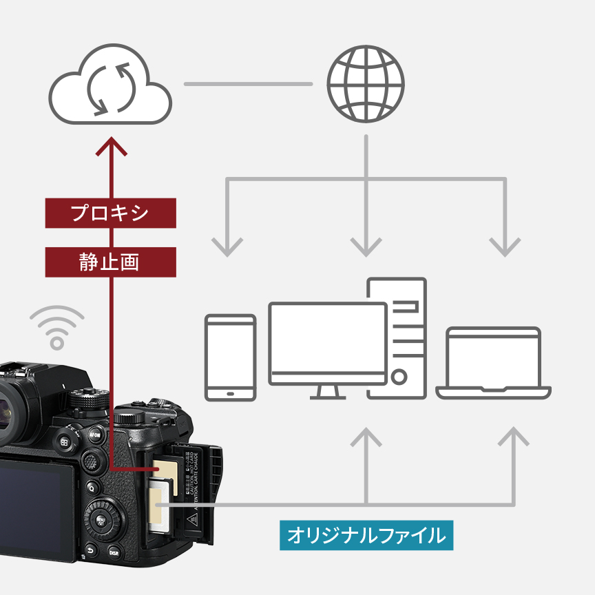 画像：Frame.io Camera to Cloud対応