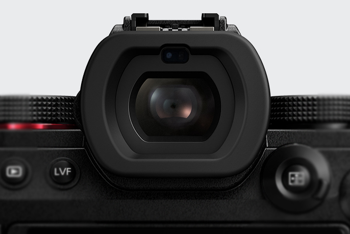 高精細 約368万ドット OLEDライブビューファインダー