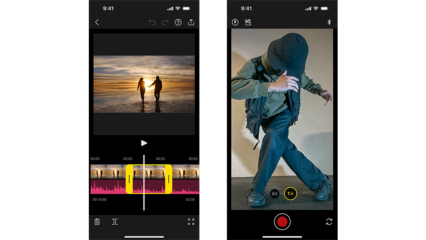 画像：映像表現の楽しさをスマートフォンで体験