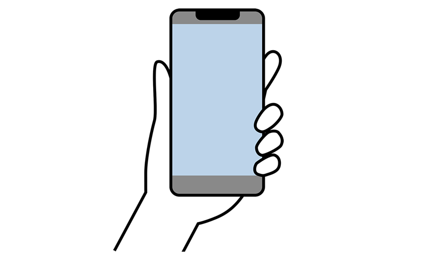 イラスト：スマートフォンだけで 映像制作の⾯⽩さを体験