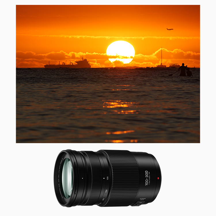 概要 デジタル一眼カメラ用交換レンズ H-FSA100300 | デジタルカメラ 