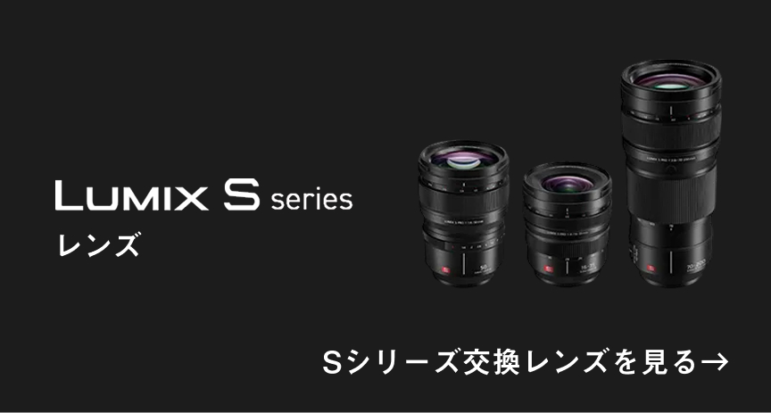 Sシリーズ 交換レンズ