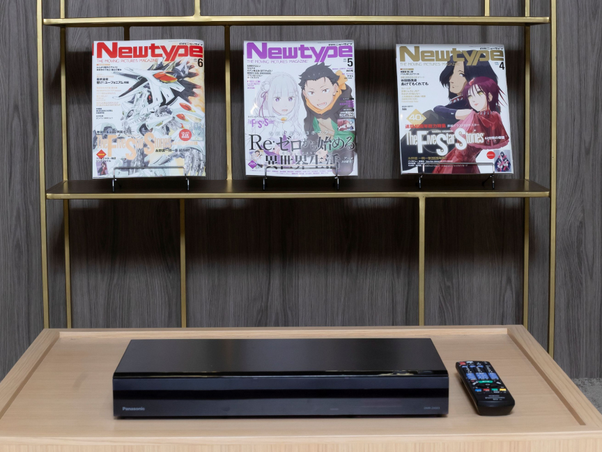 画像：全自動ディーガとNewtype
