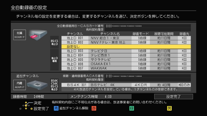 画像：追加チャンネル登録