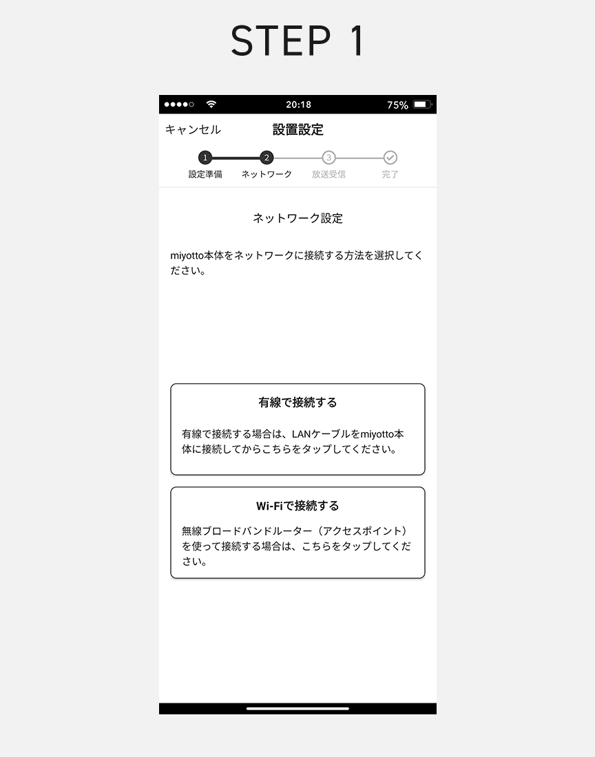 イラスト：STEP 1