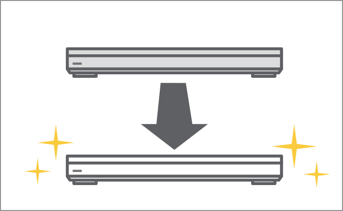 選び方のポイント④ 買い替え時の手軽さ