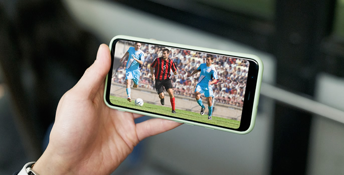 どこでも見られる！